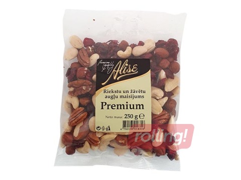 Augļu un riekstu maisījums Premium AlisCo, 250g