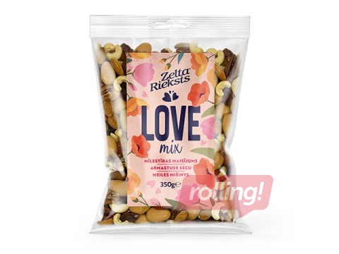 Riekstu maisījums Zelta rieksts, Mīlestība, 350g 