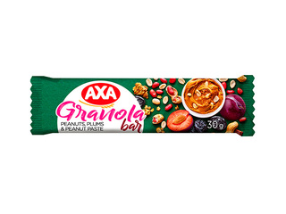 Musli batoniņš, AXA, ar piena šokolādi un riekstiem, 25g