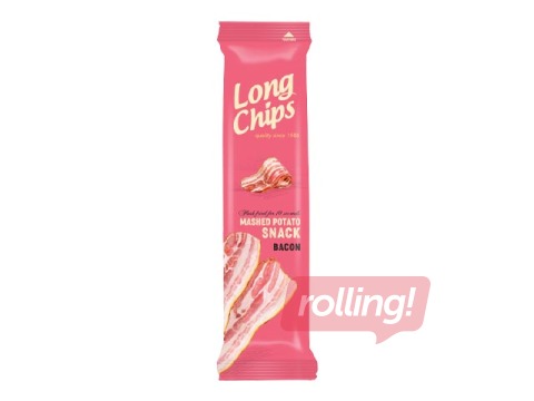 Čipsi Long Chips, ar bekona garšu, 75g