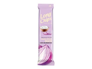 Krõpsud Long Chips, hapukoore ja sibula maitsega, 75g