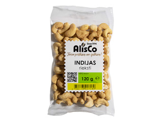 Rieksti indijas 120g, premium,  AlisCo