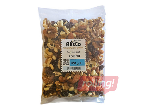 Riekstu un augļu maisījums Ikdiena, 500g, AlisCo