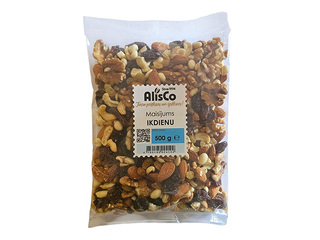 Riekstu un augļu maisījums Ikdiena, 500g, AlisCo