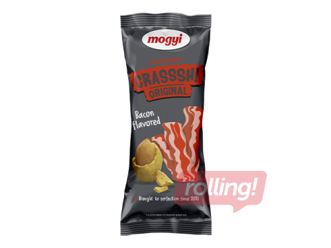 Zemesrieksti Mogyi kraukšķīgā apvalkā ar bekona garšu, 60g