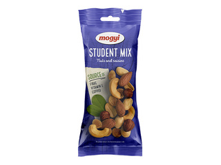 Riekstu maisījums Mogyi Student Mix, rieksti un rozīnes, 70g