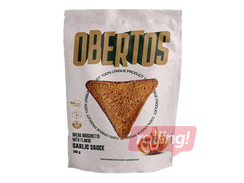 Sausmaizītes Obertos ar ķiploku mērces garšu, 100g