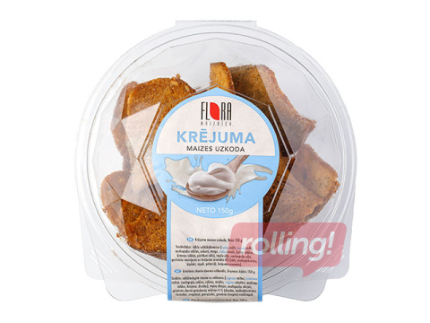 Maizes uzkoda Flora ar krējuma garšu, 150g