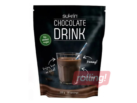 Šokolādes dzēriens Sukrin, ar stēviju, 250g