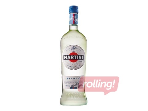 Vermuts Martini Bianco, 15%, 1L