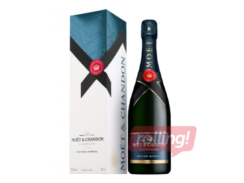 Šampanietis Moet&Chandon Nectar Imperial, 12%, 750ml