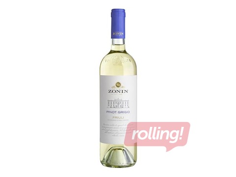 Baltvīns Zonin Pinot Grigio DOC, 12%, 0.75l