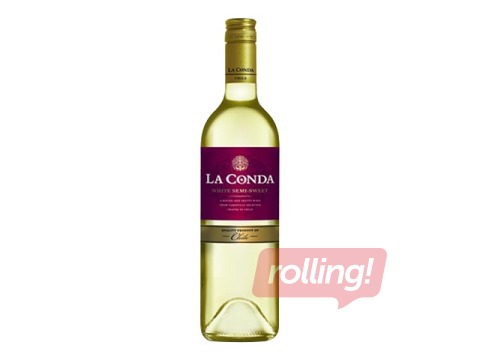 Baltvīns La Conda Semi-Sweet White, 11.5%, 0.75l