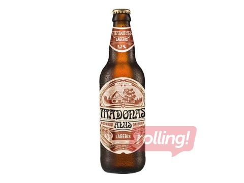 Alus Madonas lāgeris, 5.2%, 0.5L (Taras depozīts iekļauts cenā)
