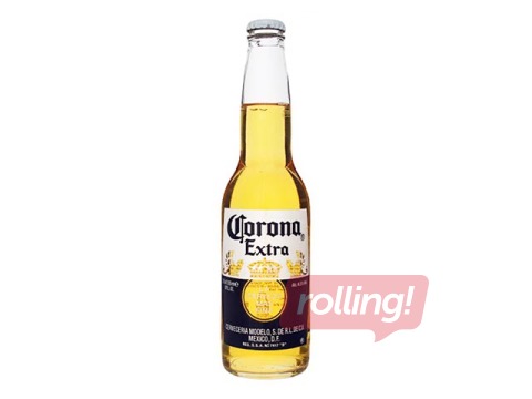 Alus Corona Extra 4,5% 0,355l (Taras depozīts iekļauts cenā)