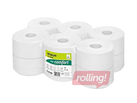 Tualetes papīrs Wepa Satino Comfort, Ø18 cm, 150m, 12 ruļļi