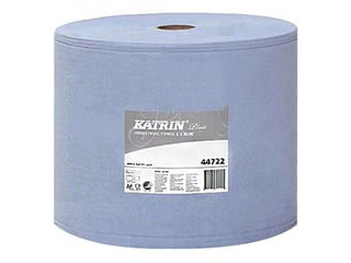 Industriālais papīrs Katrin Plus L2, 2 ruļļi, 2 slāņi, zils