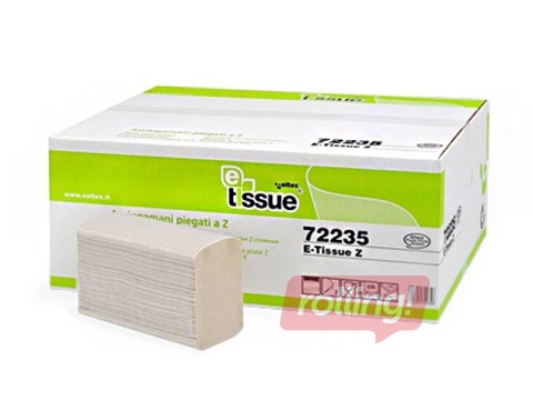 Roku salvetes ECO E- Tissue Z2 (šaurās 8cm) 
