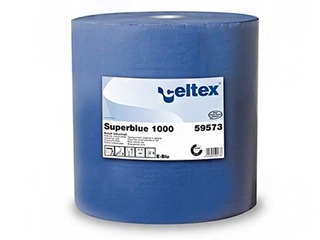 Industriālais papīrs Celtex Superblue 360m, 3 kārtas, zils, 1 rullis