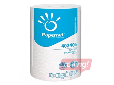 Papīra dvielis Papernet 402406, 2 slāņi, 1 rullis