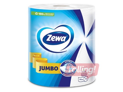 Papīra dvielis Zewa Jumbo, 1 rullis