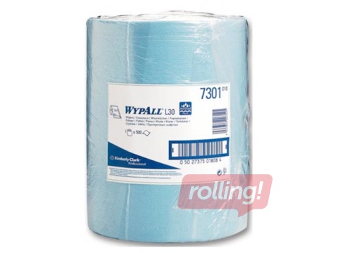 Индустриальная бумага WypAll L20, 2 слоя, синяя
