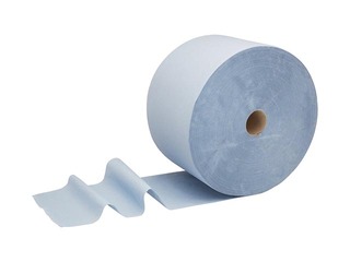Industriālais papīrs Multicel, 1 ruļļis, 3 slāņi, zils
