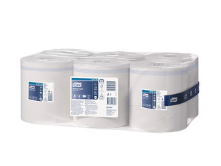 Papīra dvieļi ruļļos Tork Centerfeed, M2, 1 slānis, 6 ruļļi, 275m