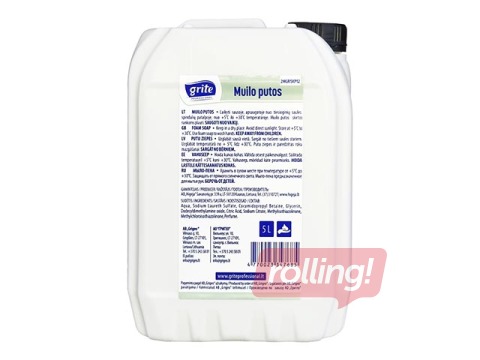 Putu ziepes Grite Profesional, 5 L