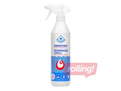 Dezinfekcijas līdzeklis virsmām, inventāram, KVADRO, 700ml
