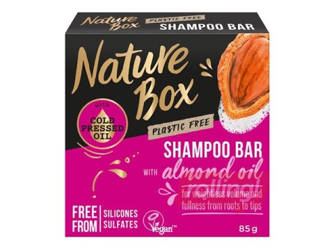 Cietais šampūns Nature Box Almond, 85g