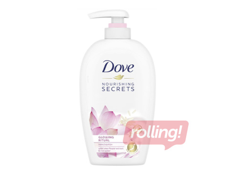 Šķidrās ziepes Dove Glowing Ritual, 250ml