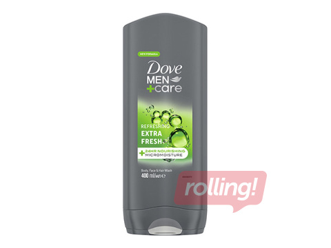 Dušas želeja Dove Men Extra Fresh, 400ml
