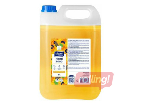 Šķidrās ziepes Mayeri, mango, ananāss, 5l