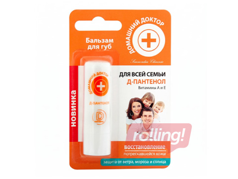 Lūpu balzams DD ar D-pantenolu, visai ğimenei, 3.6g