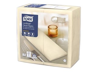 Salvetes Tork Premium LinStyle, krēmīgas, 50 gab.