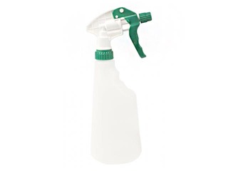 Uzpildes pudele ar izszmidzinātāju HygienTeknik 600 ml, zaļa