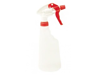 Uzpildes pudele ar izszmidzinātāju HygienTeknik, sarkana, 600ml