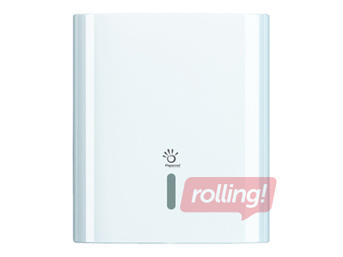 Papīra dvieļu loksnēs turētājs Papernet, plastikāta, antibakteriāls, balts