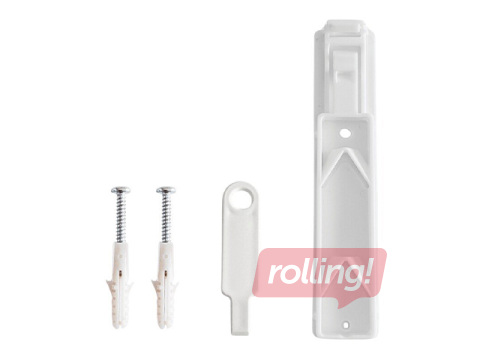 Sienas dozatora stiprinājums Mirage, balts