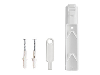 Sienas dozatora stiprinājums Mirage, balts