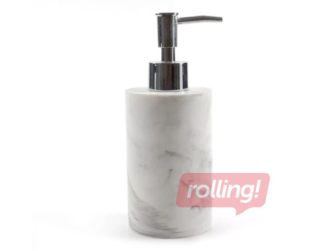 Ziepju dozators Duschy Marble, gaiši pelēks