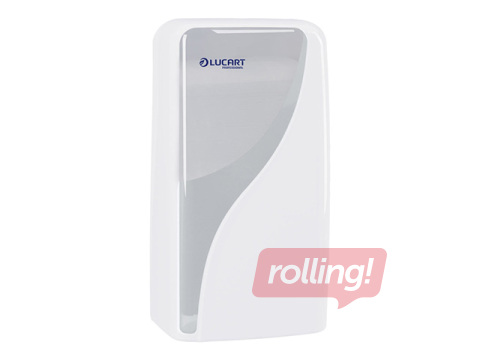 Tualetes papīra loksnēs turētājs Lucart Identity, T3, plastikāta, balts