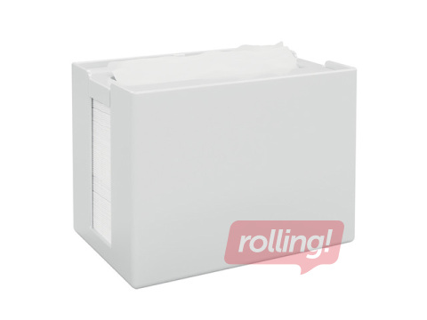 Salvešu turētājs Papernet, plastmasa, balts