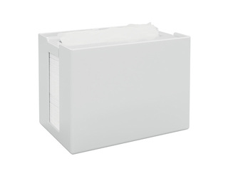 Salvešu turētājs Papernet, plastmasa, balts