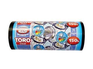 Atkritumu maisi TORO, 150 l, 35 mikr., 10 gab., melni