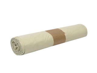 Biokompostējamie atkritumu maisi BIO, zaļi, 50l, 17 mikr., 20 gab.