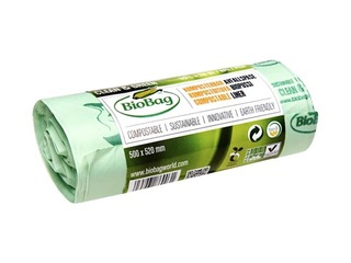 Biokompostējami maisiņi, BioBag, 30l, 16 mikr., 20 gab.