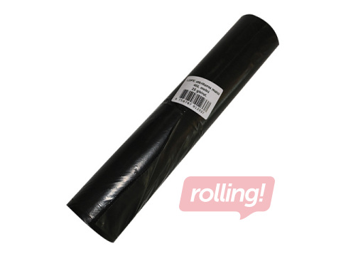 Atkritumu maisi, 30µm, melni, 40l, 25 gab.