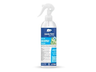 Gaisa un audumu atsvaidzinātājs Sanitec Deospray Fresh ar smaku novēršanas tehnoloģiju, 300ml